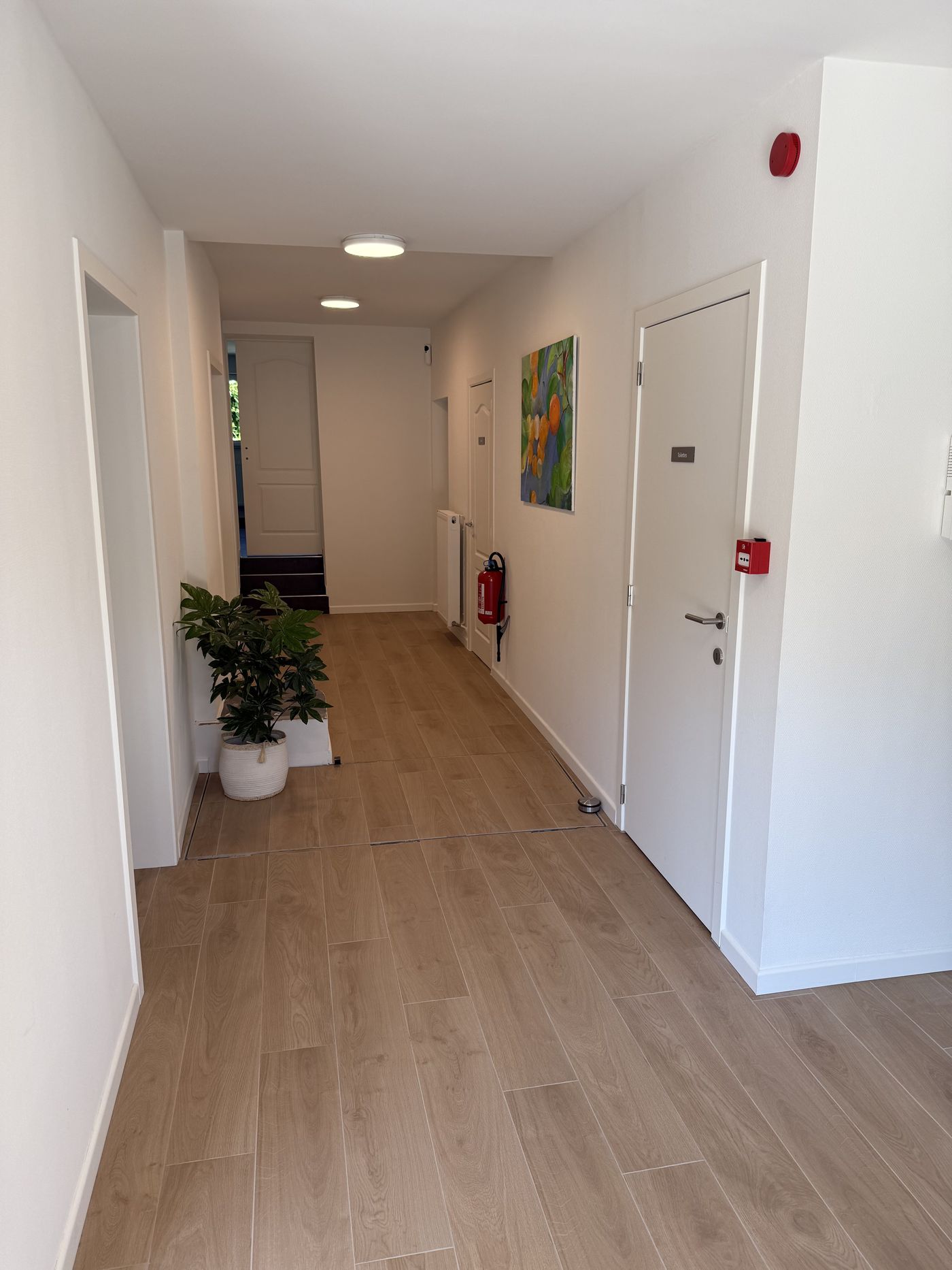 Couloir intérieur du centre